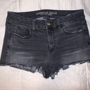 American Eagle Hi-Rise Shortie Shorts